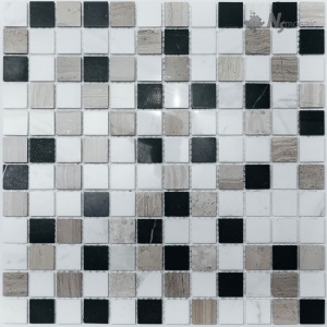 Мозаика KP-746 полированный камень (23х23х4) 298х298